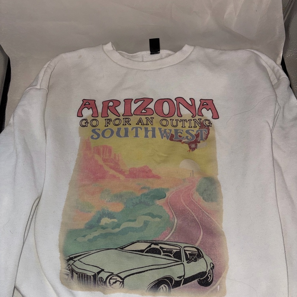 SHEIN White Cozy Sweatshirt